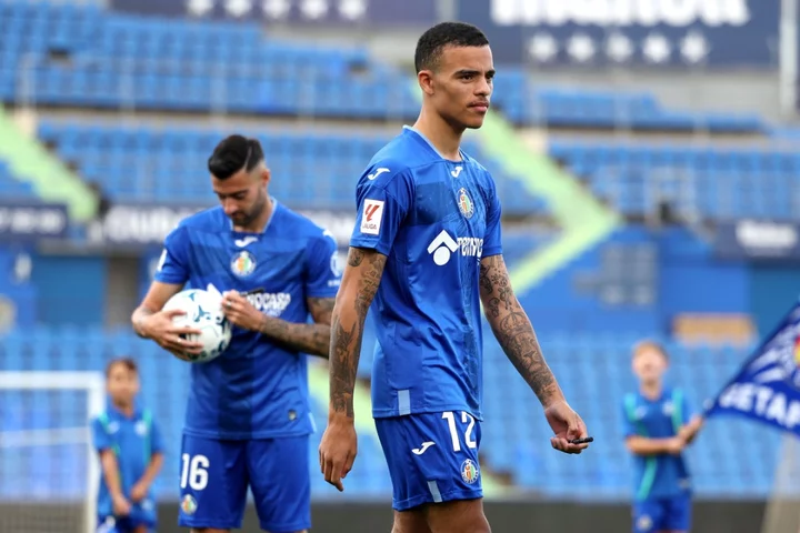 Mason Greenwood unveiled to cheers from Getafe fans