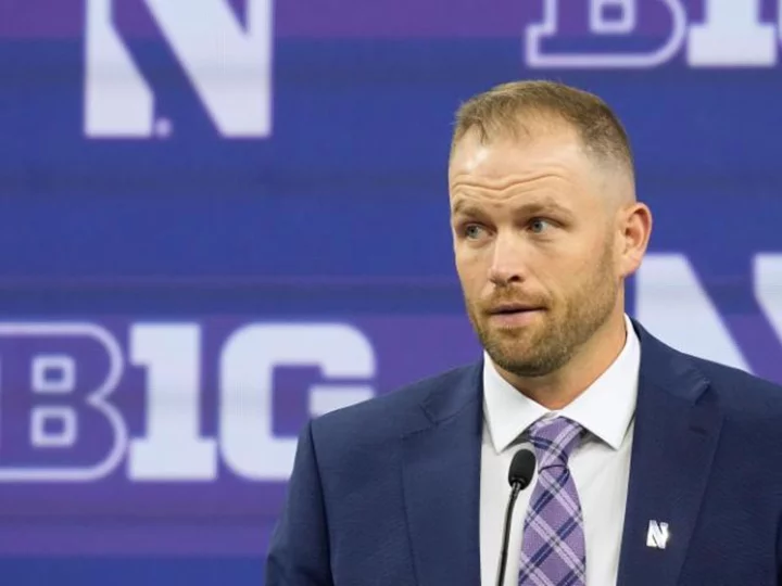 Northwestern interim football coach declines to address hazing allegations at Big Ten media day