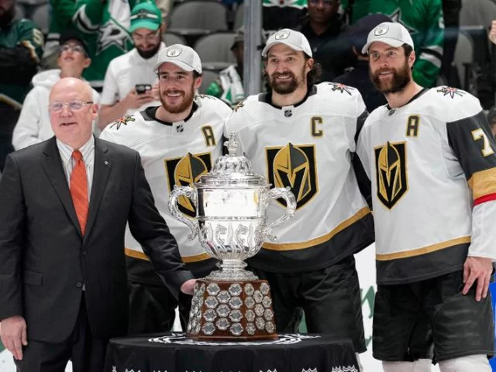 NHL Stanley Cup Final is set as the Vegas Golden Knights advance to face the Florida Panthers
