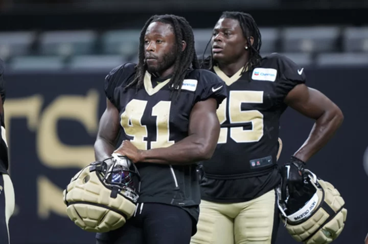 Saints add running back Devin Williams, say Kendre Miller might return from injury by Sunday