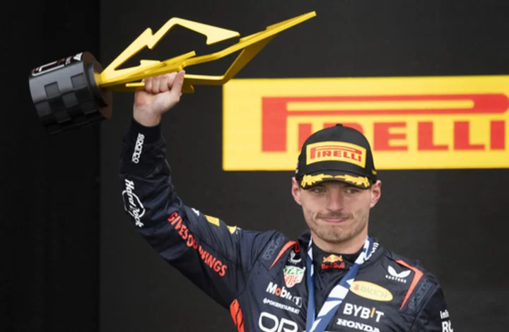 Verstappen ties Senna in F1 wins as Red Bull collects its 100th victory