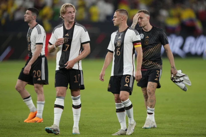 Colombia beats Germany for the first time to deepen Euro 2024 host team's sense of angst