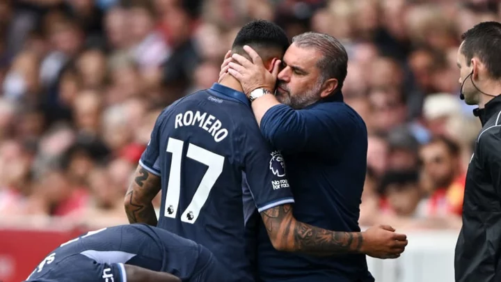 Ange Postecoglou confirms Cristian Romero injury status for Man Utd clash