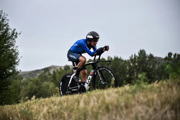 Italy's Bussi reclaims women's cycling hour record