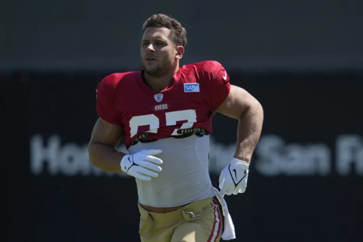 49ers are excited to get Defensive Player of the Year Nick Bosa back with the team