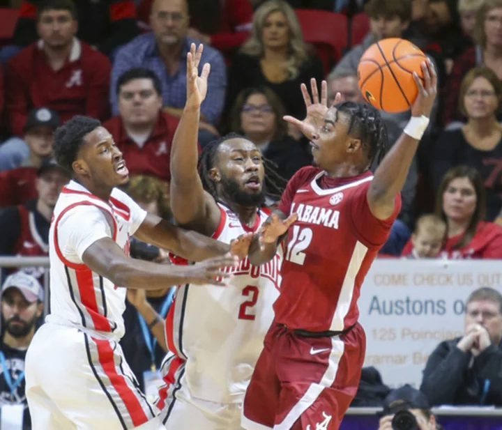 Thornton, Gayle lead Ohio State past No. 17 Alabama in Emerald Coast Classic