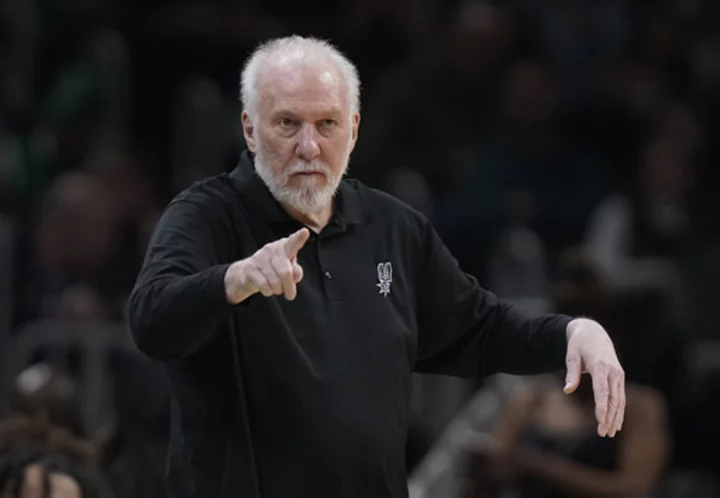 Popovich, NBA's winningest coach, signs 5-year contract to remain Spurs coach and president
