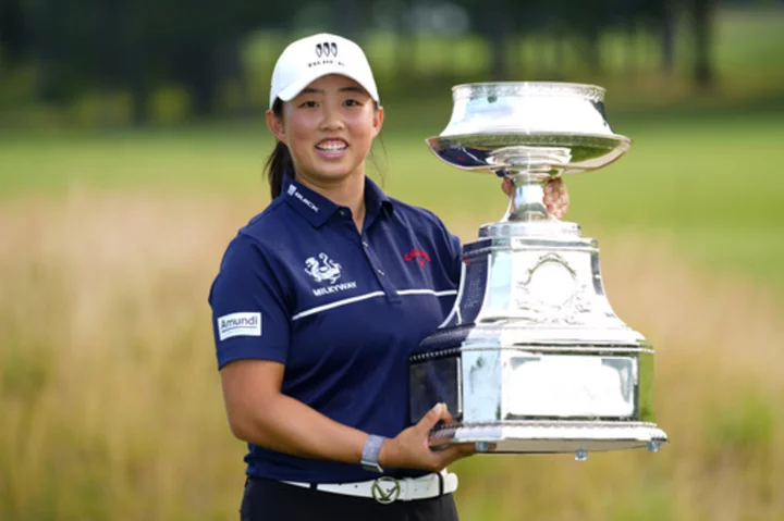 Ruoning Yin wins Women's PGA Championship, becomes 2nd woman from China with a major title