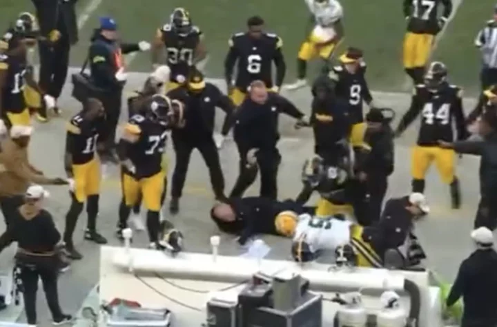 Packers start on-field fight with Steelers after Jordan Love's game-losing INT