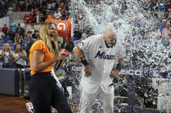 Marlins stun Holmes and Kahnle with 5 runs in 9th, beat Yankees 8-7 as Burger gets game-ending hit