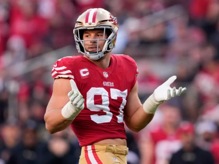 San Francisco 49ers' Nick Bosa reportedly becomes highest paid NFL defensive player ever