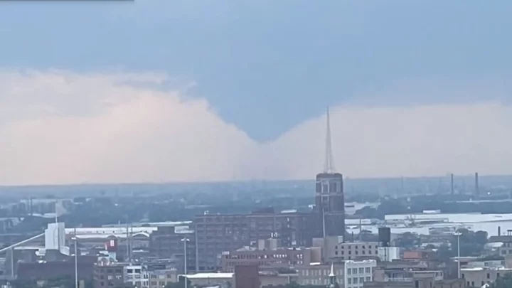 Insane Footage of Massive Tornados Touching Down Near Chicago