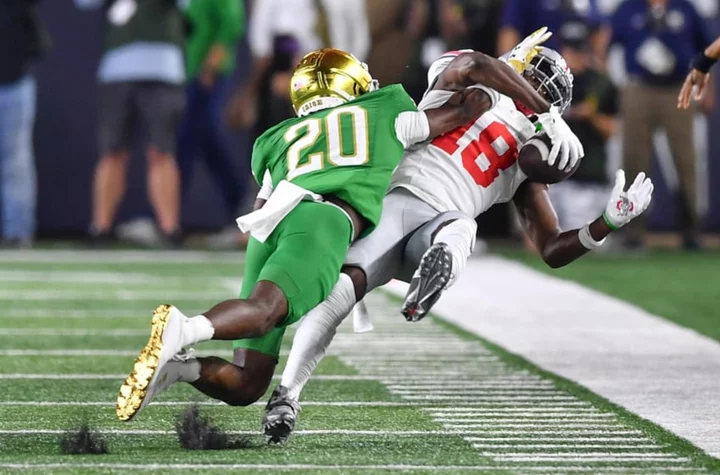 Marvin Harrison Jr. injury: Ohio State receiver down vs. Notre Dame