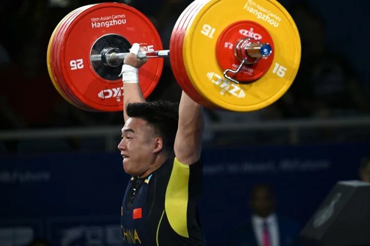 China deny North Korea sixth weightlifting gold at Games