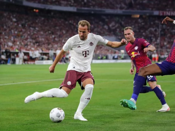 Harry Kane makes Bayern Munich debut in 3-0 German Super Cup loss