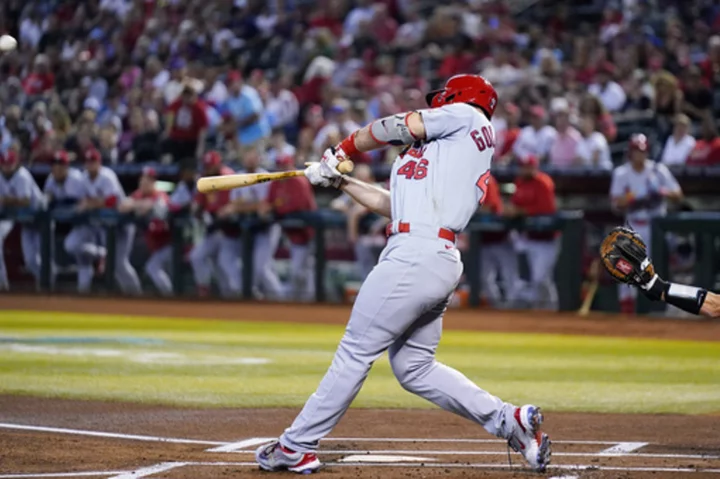 Goldschmidt stars against his former team as the Cardinals rally to beat the Diamondbacks 10-6