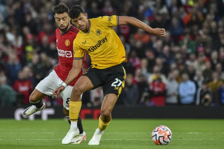 Matheus Nunes refusing to train with Wolves in a bid to force through move to Man City