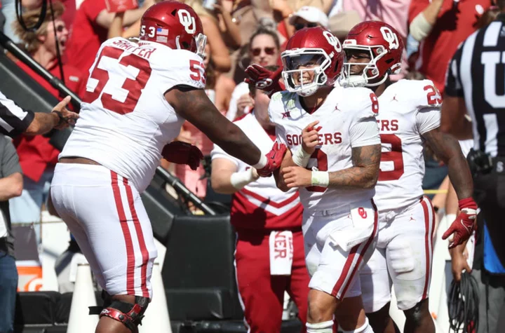 College football rankings 2023: Projected Week 7 AP Top 25 after Oklahoma stuns Texas, Georgia routs Kentucky
