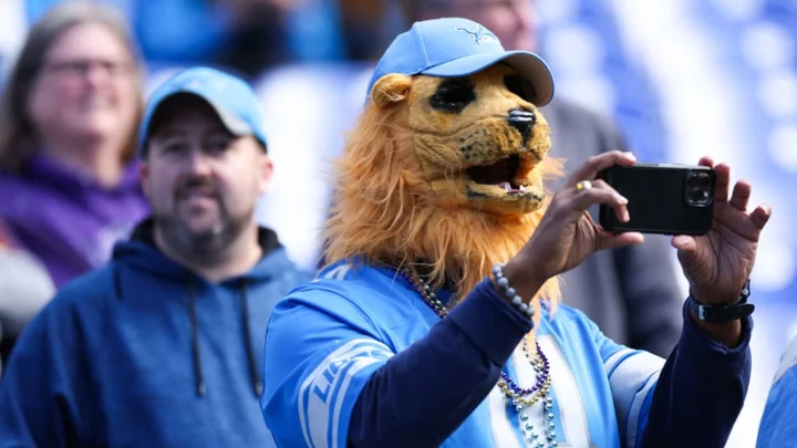 Detroit Lions Fans Already Hiding Their Faces Again During Blowout Loss in Baltimore