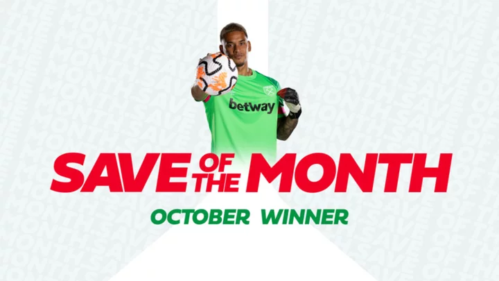 Alphonse Areola wins October Castrol Save of the Month award
