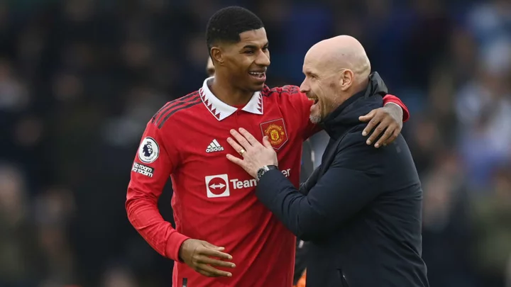 Erik ten Hag provides key update on Marcus Rashford contract talks