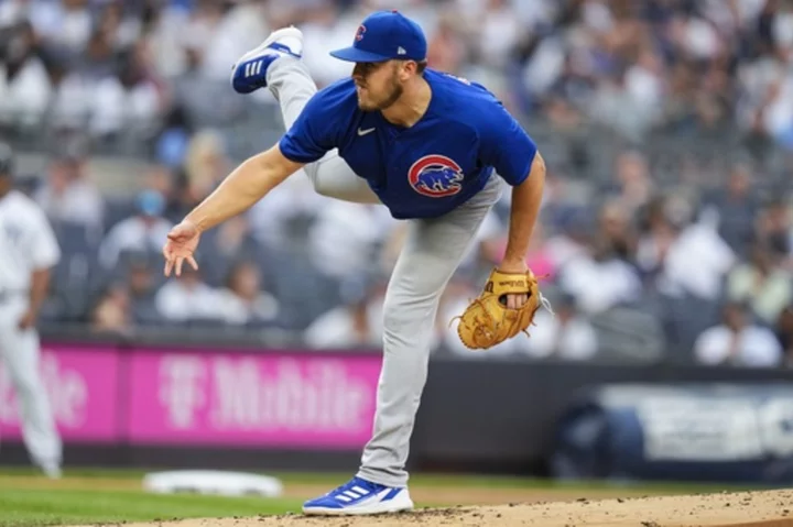 Cubs get 1st win in Bronx as Taillon outpitches Yankees' Rodón in 3-0 victory