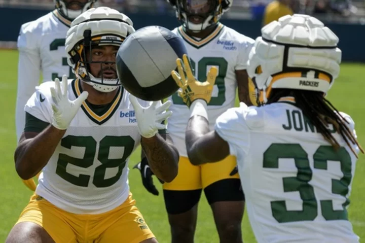 Packers' AJ Dillon eager to rebound after busy offseason in which he wrote a book and became a dad