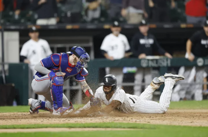 Jonah Heim trolls White Sox with call for replay on 3-run moonshot