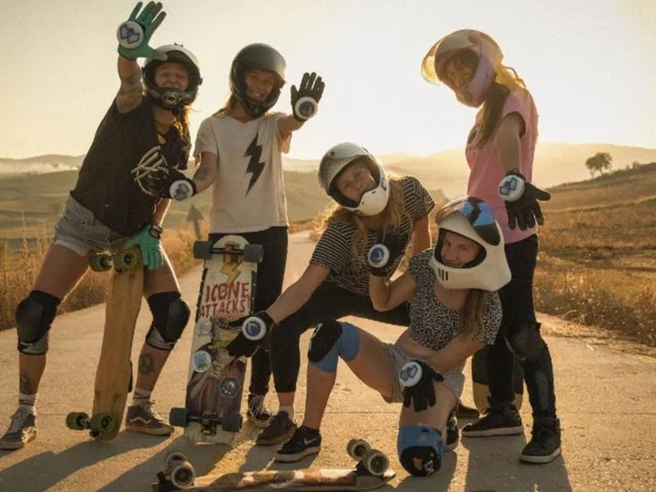 Why five women embarked on a 3,500-mile skateboard journey across Europe