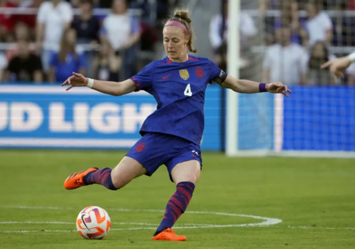 US captain Becky Sauerbrunn to miss the World Cup with a foot injury, AP source says
