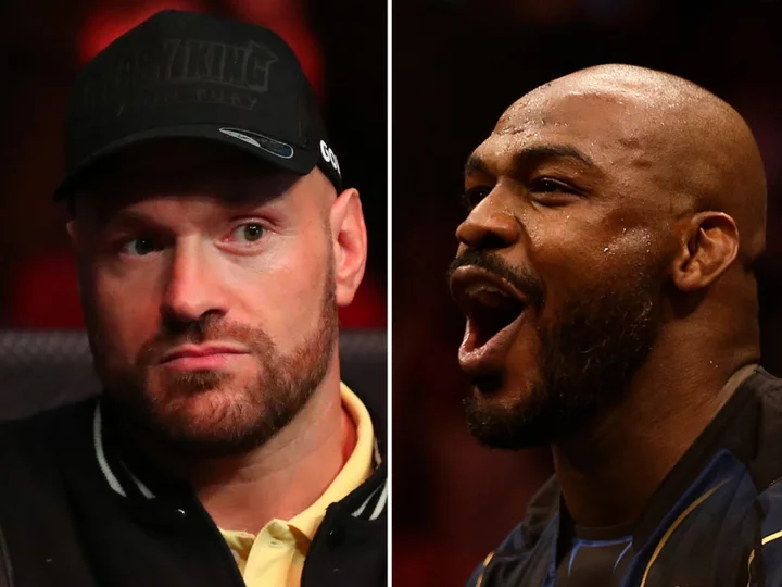 Tyson Fury refuses to ‘roll around’ with UFC champion Jon Jones as spat continues