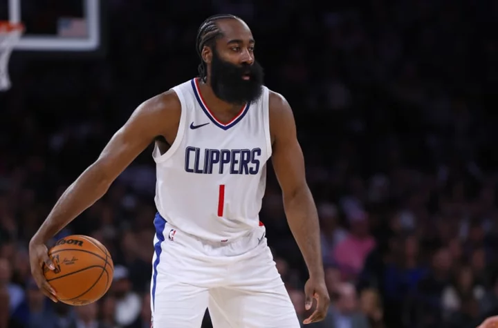 Clippers new starting lineup is a disaster in James Harden's debut
