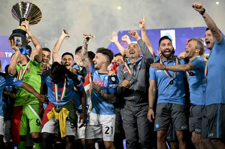 Italian champion Napoli set to kick off title defense with new coach but same spirit