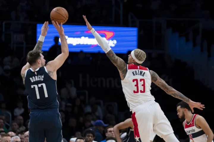 Doncic, Hardaway pace Mavericks to comfortable 130-117 win over Wizards