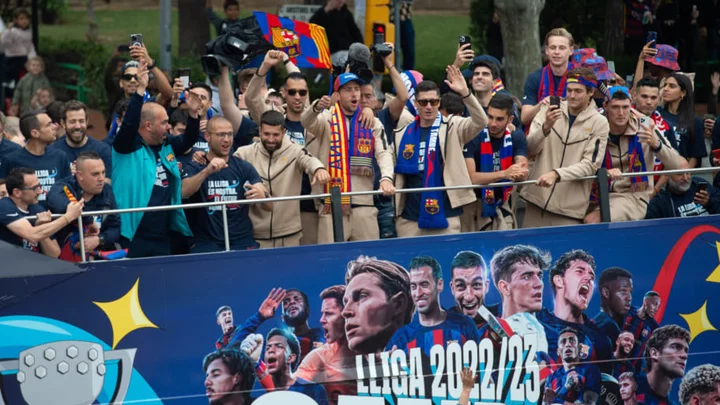 Barcelona wins its first La Liga title since 2019