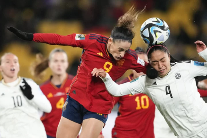 Spain lights up gloomy Wellington night with 3-0 win over Costa Rica at Women's World Cup