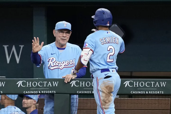 Four Rangers go deep to back shutout pitching in 6-0 win over Marlins