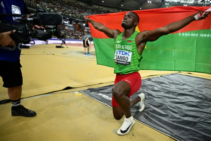 Zango makes athletics history for Burkina Faso in triple jump