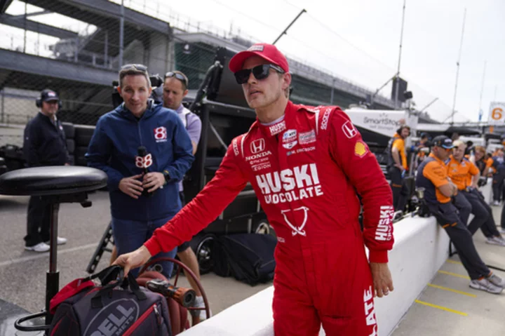 Defending Indy 500 champ Marcus Ericsson back at Brickyard, seeking new contract