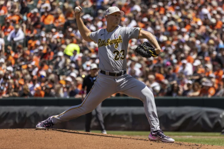 Keller strikes out 13 as struggling Pirates beat Orioles 4-0