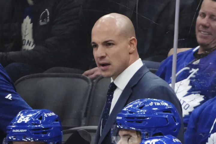 Spencer Carbery hired as Capitals coach after 2 seasons as Maple Leafs assistant