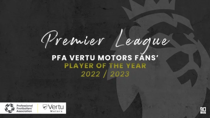 PFA Vertu Motors Premier League Fans' Player of the Year - 2022/23 nominees