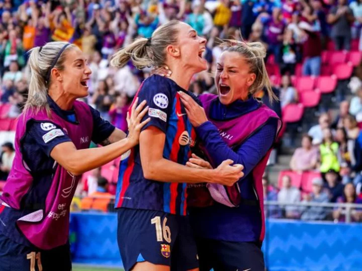 Barcelona banishes past disappointments with dramatic Women's Champions League victory
