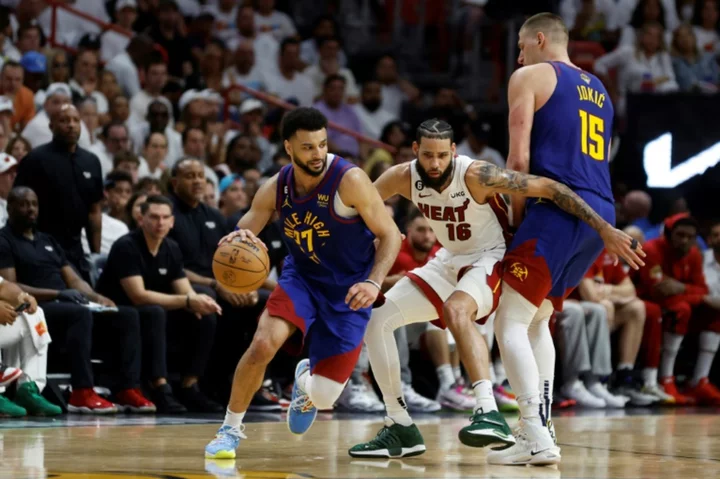 'Incredible' Jokic, Murray feat propels Nuggets past Heat