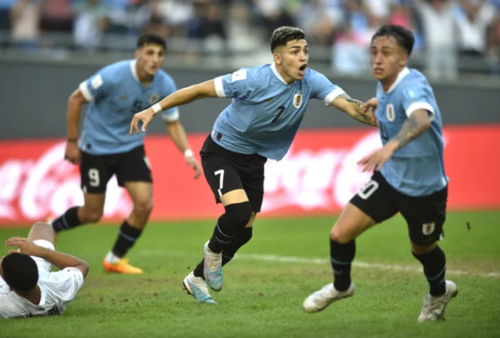 Uruguay beats Israel 1-0 to reach Under-20 World Cup final