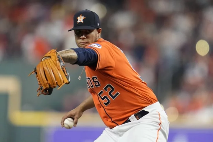Suspension of Astros' Abreu upheld and pushed to next year. Reliever available for Game 7