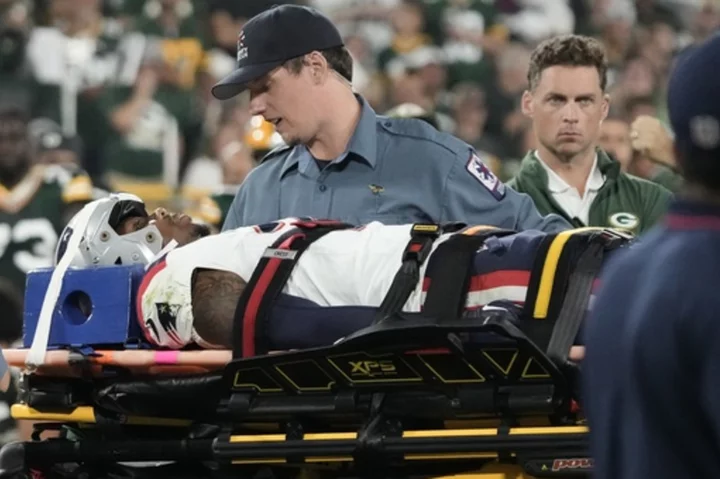 Patriots' Isaiah Bolden evaluated, released from hospital after being carted off late vs. Packers