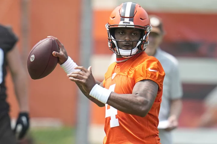 Browns QB Deshaun Watson expected to return to Cleveland's starting lineup at Indianapolis