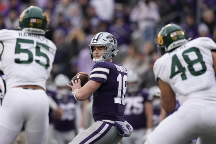 No. 23 K-State still has eyes on a Big 12 title shot as its trip to rival Kansas arrives