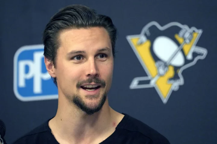 Erik Karlsson's uncertain summer is over. The defenseman is eager to get to work with the Penguins